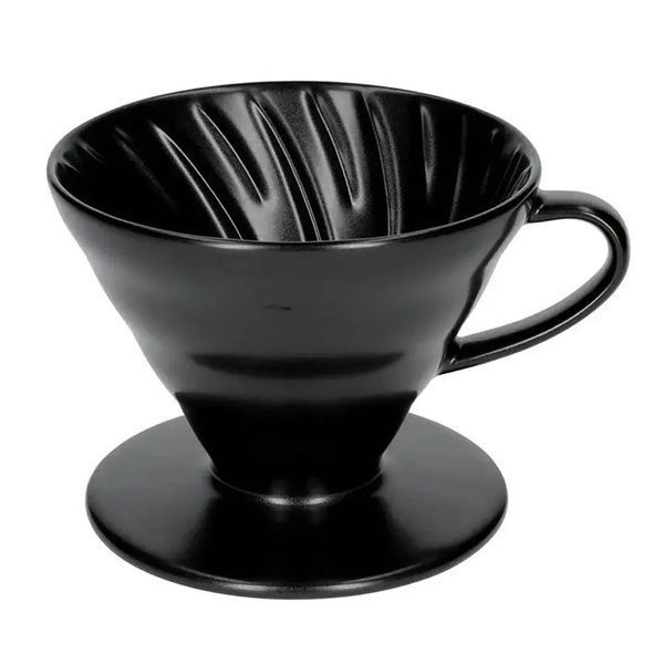 Воронка для кофе керамическая Hario V60, размер 02, Black VDC-02-MB фото