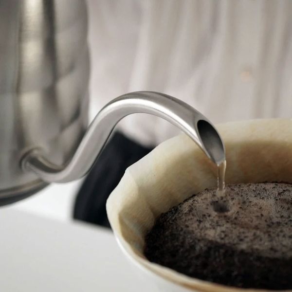 Ceainic electric pentru cafea Hario V60 Buono, pour-over, 800 ml EVKB-80E-HSV foto