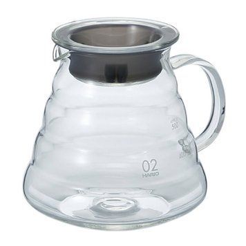 Server pentru cafea din sticlă Hario V60, 600 ml XGSR-60-TB foto