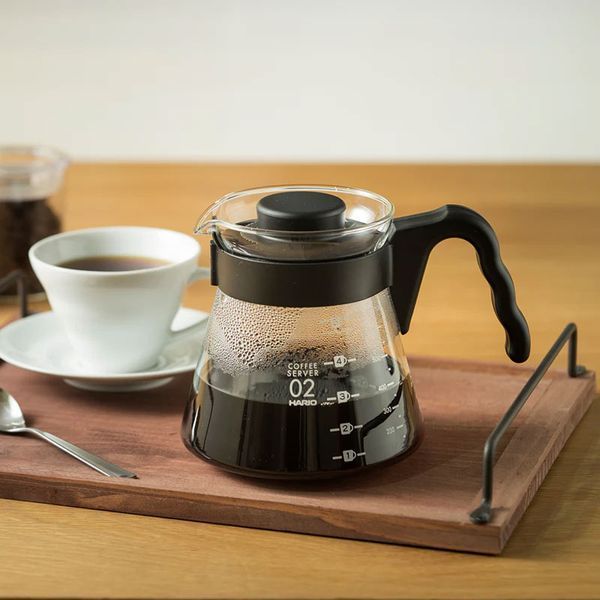 Server pentru cafea din sticlă Hario V60, 700 ml VCS-02B-EX foto