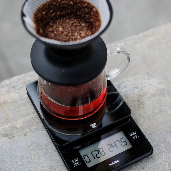 Весы электронные Hario Glass Barista VSTGB-2000-B фото